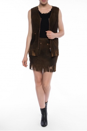 Fringe suede vest, zdjęcie 2 Fringe suede vest od Diesel